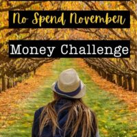 No Spend November Challenge