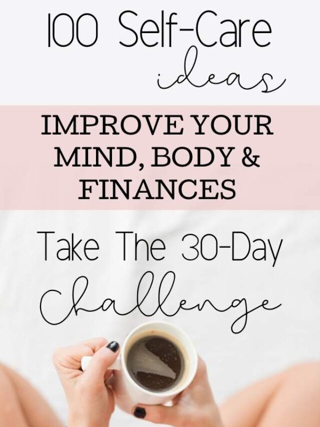 30 Day Self Improvement Challenge