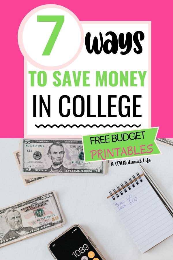 Budget tips for college students