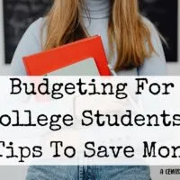 budgeting for college students