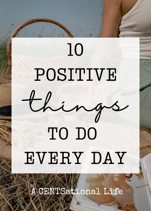 list of positive things to do 