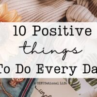 positive things to do everyday