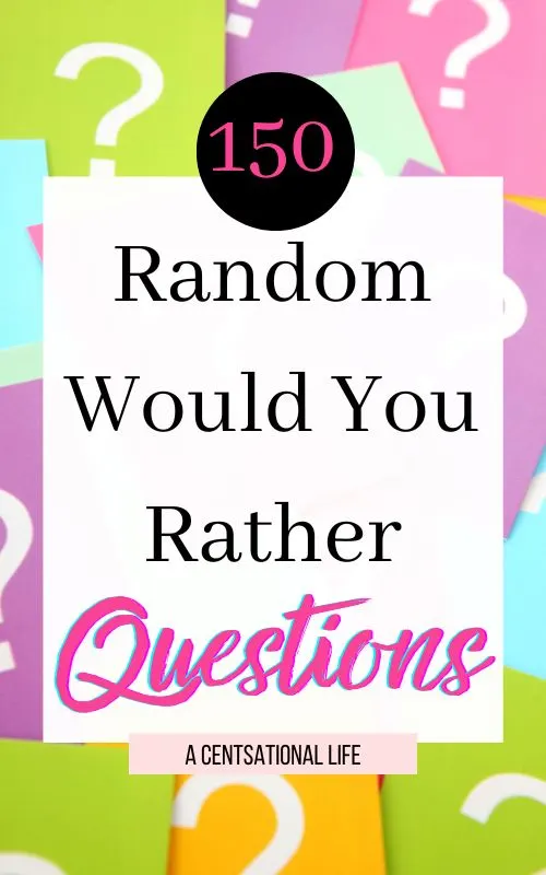 random would you rather questions