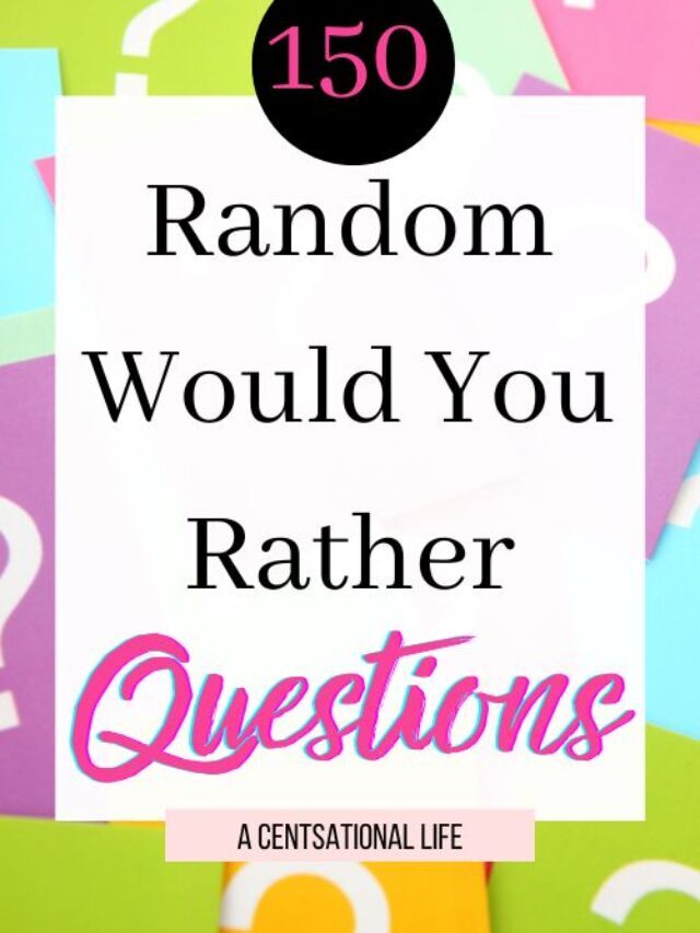 150 Would You Rather Questions For Work