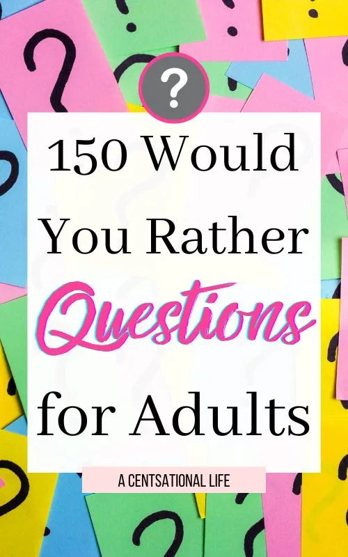 would you rather questions for adults