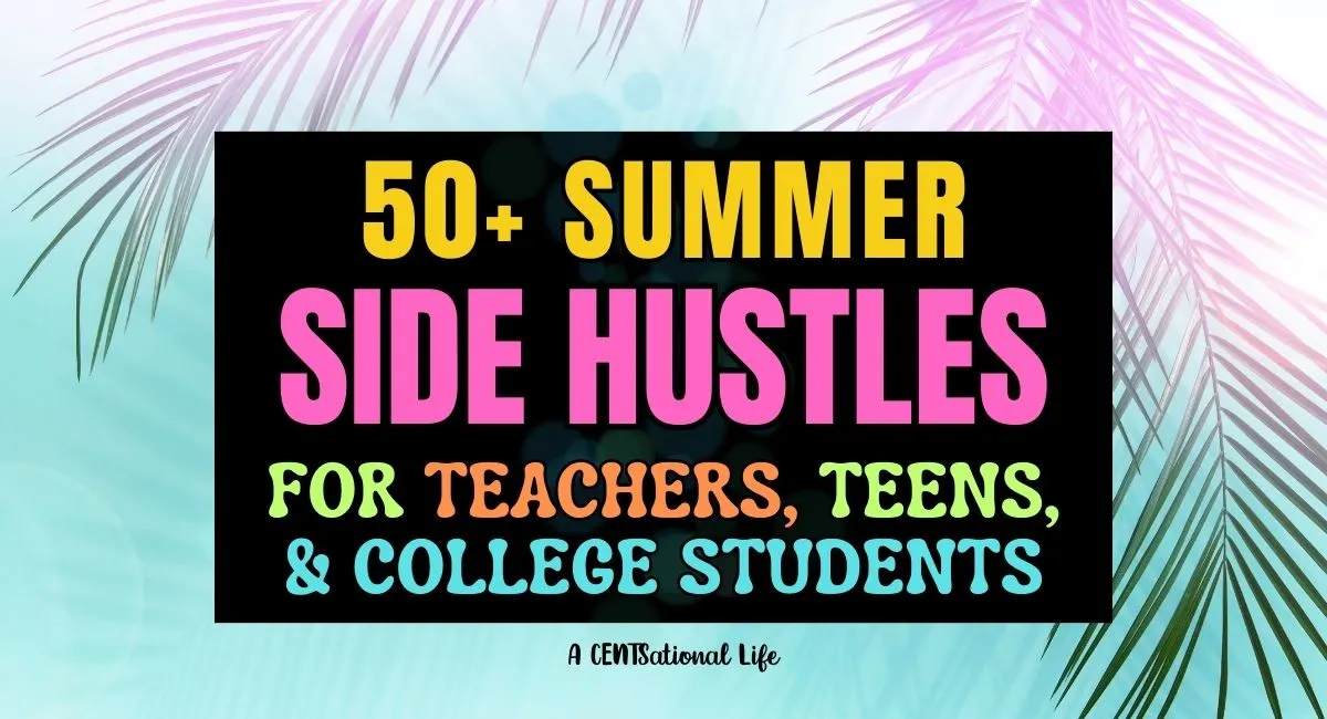 best summer side hustles
